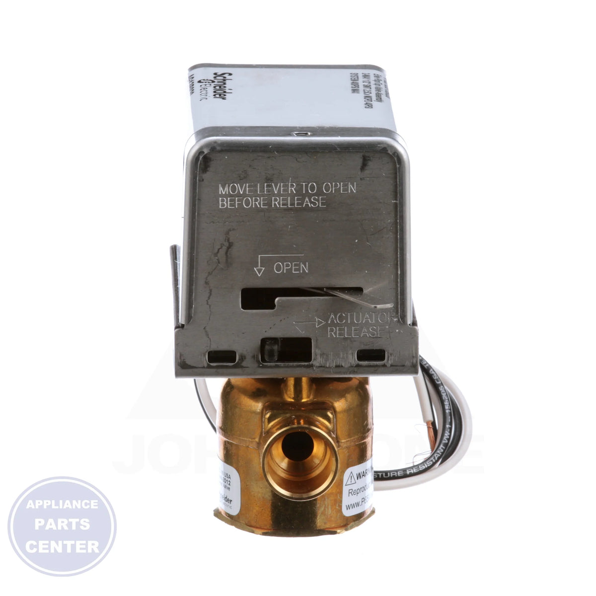 Erie PopTop™ Zone Valve VT2212G13B020 - Detailed view of 2-way operation with Cv 2.5