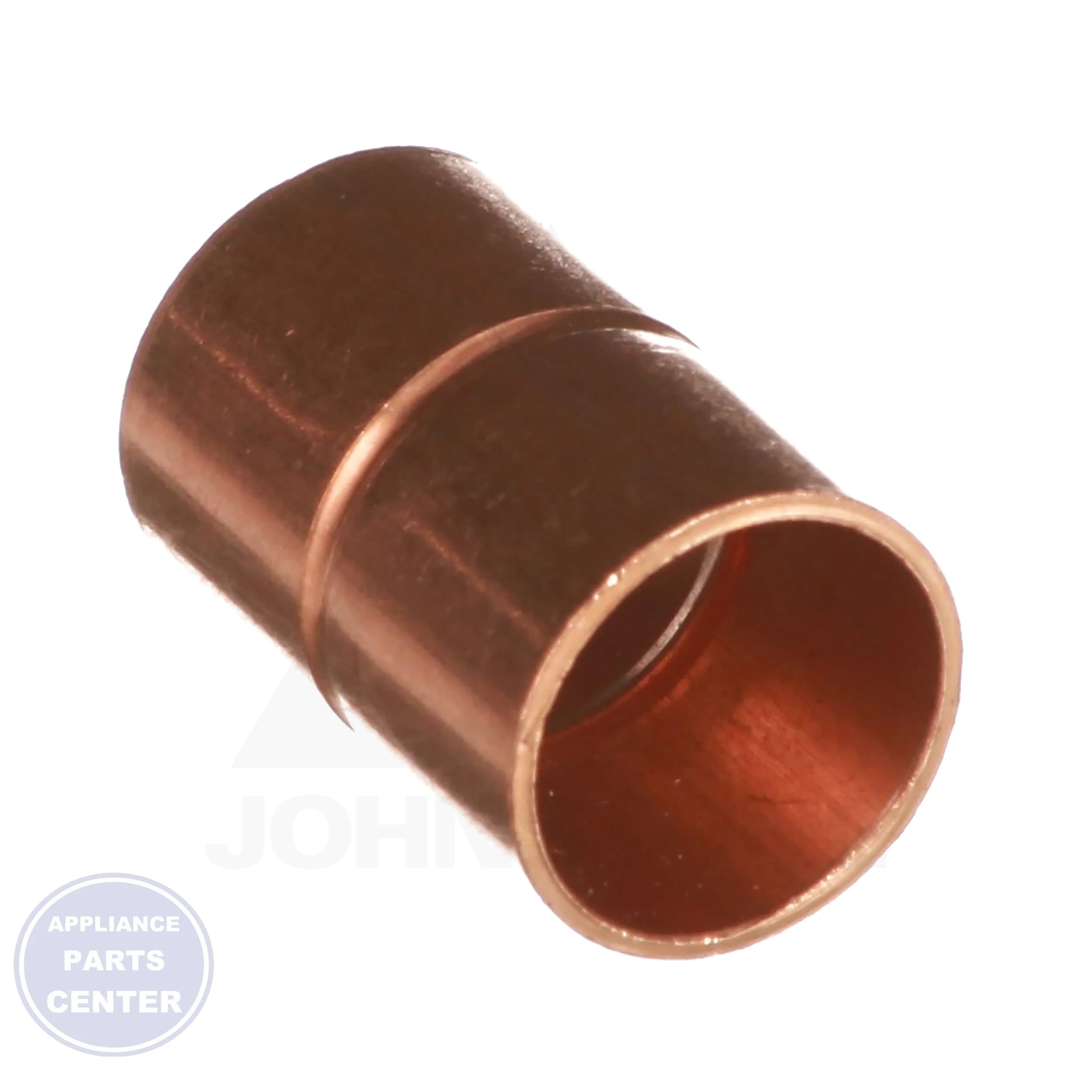 1/2 x 1/2 Copper CxC Coupling W01017 - Detailed view of 3/8" nominal size