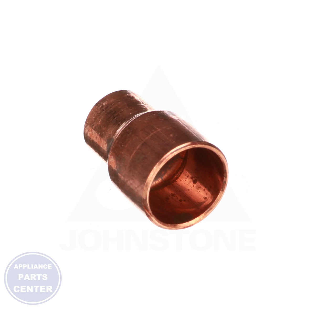 1/2 x 3/8 Copper CxC Coupling - Detailed view of durable copper material