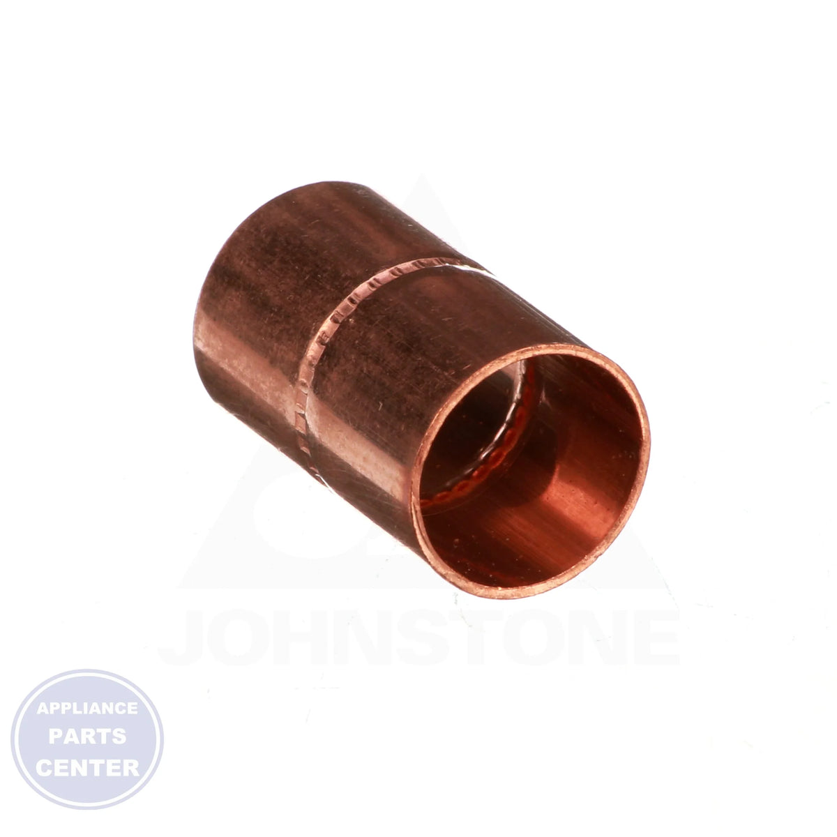 5/8 x 5/8 Copper CxC Coupling W01022 - Detailed view of 1/2" size