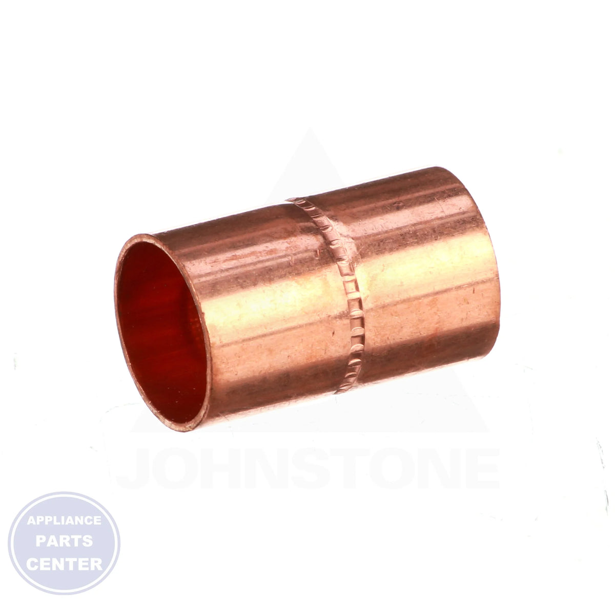 5/8 x 5/8 Copper CxC Coupling W01022 - Side view with specific measurements