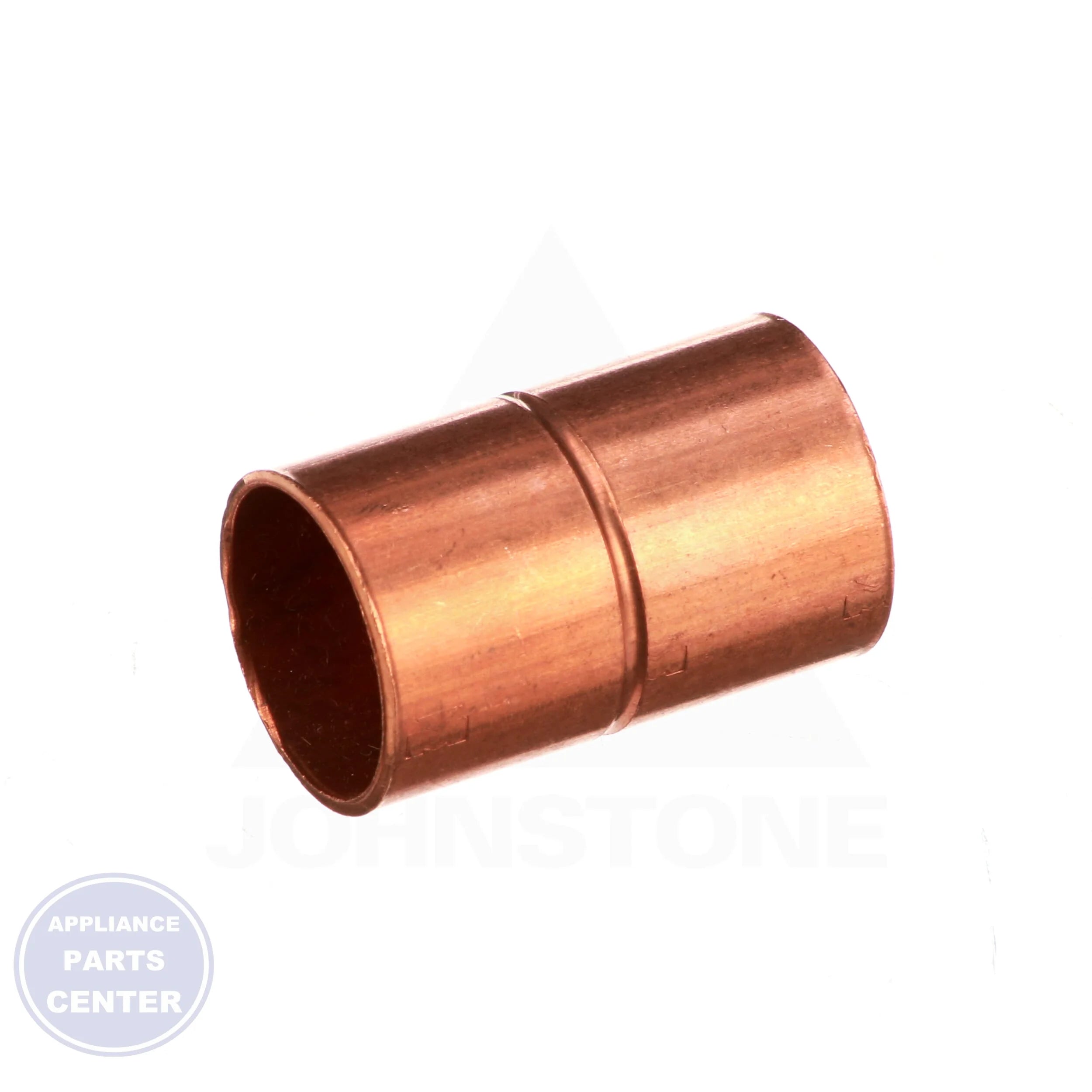 3/4 x 3/4 Copper CxC Coupling W01028 - Side view with 5/8" Nominal Size specs