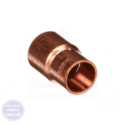 3/4 x 5/8 Copper CxC Coupling W01029 - Detailed view of 3/4 in. x 5/8 in. C x C dimension details