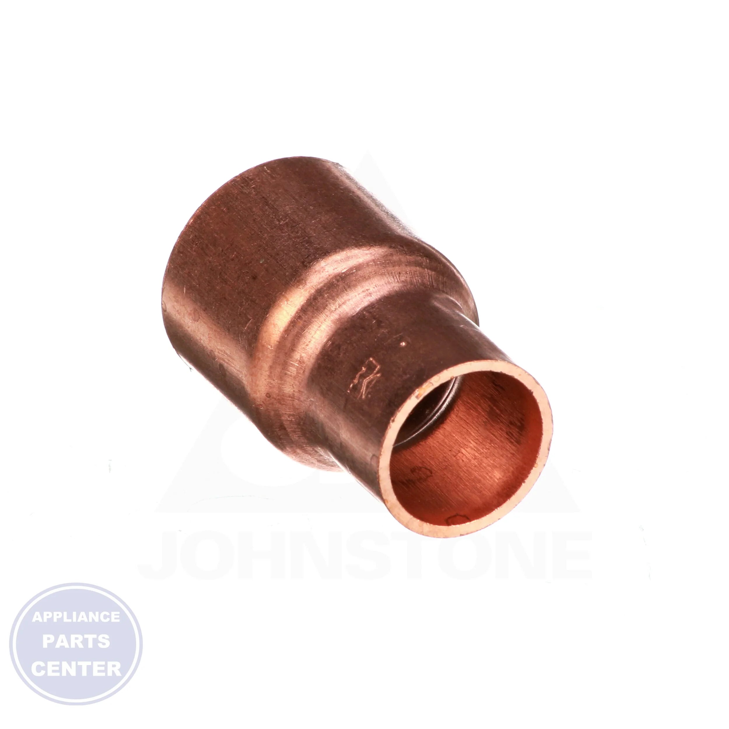 7/8 x 5/8 Copper CxC Coupling W01036 - Detailed view of precision engineering