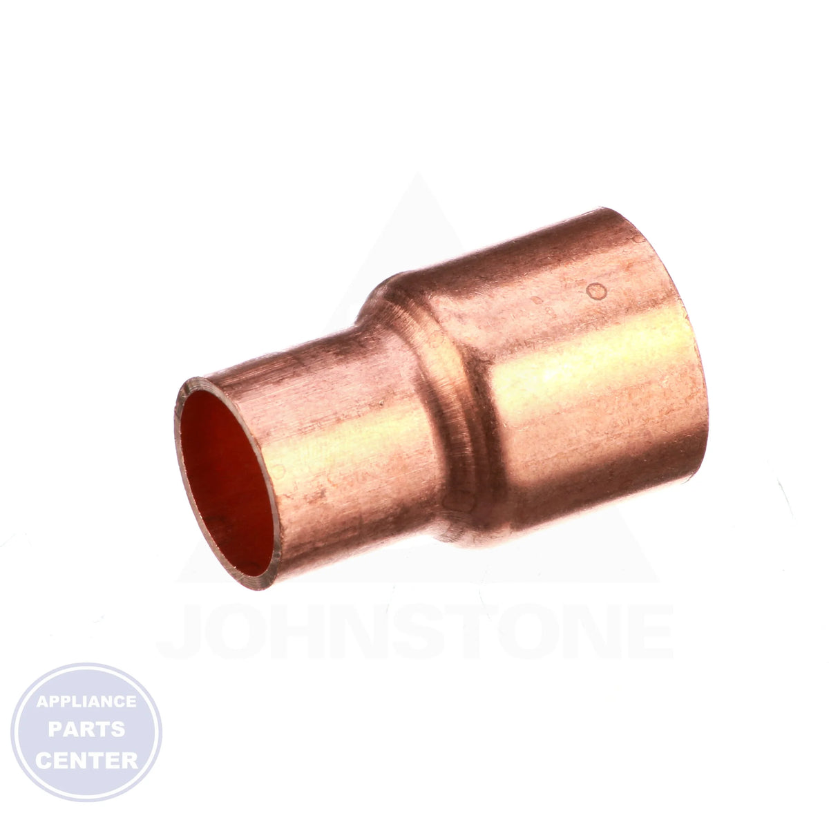 7/8 x 5/8 Copper CxC Coupling W01036 - Side view with precise measurements