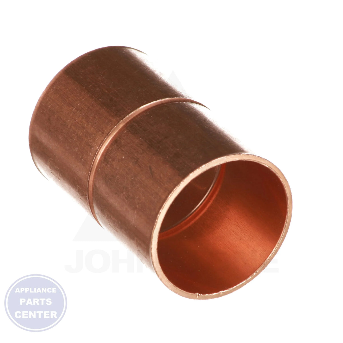 Copper CxC Coupling W01047 - Detailed view of reliable water flow maintenance