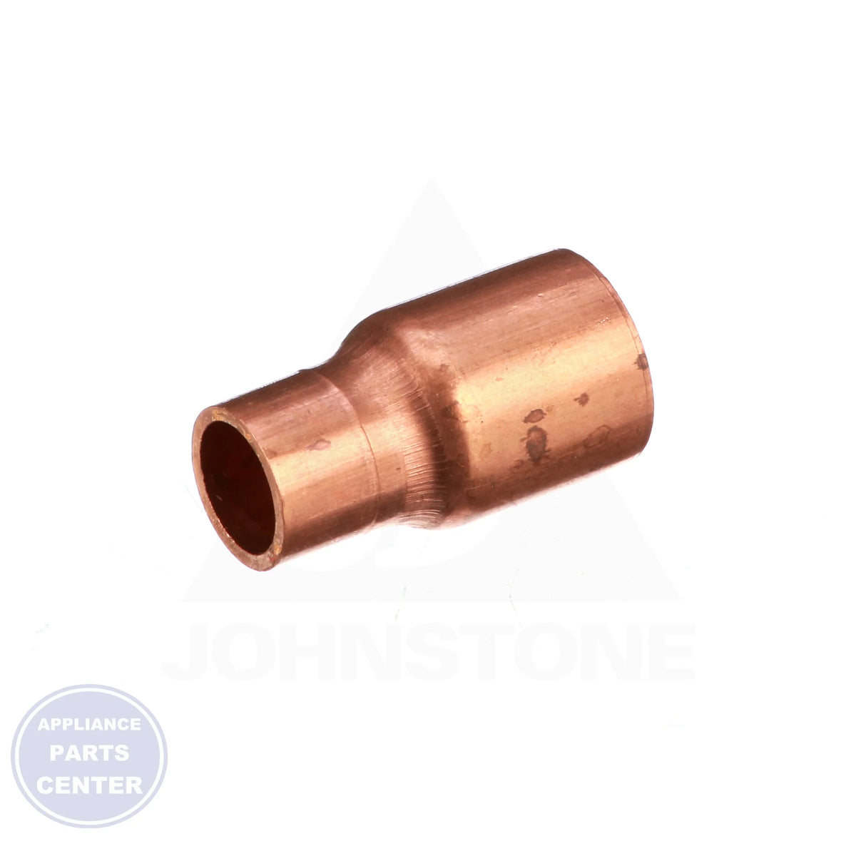 Copper FTGxC Reducer W01317 - Side view with 5/8" x 3/8" measurements