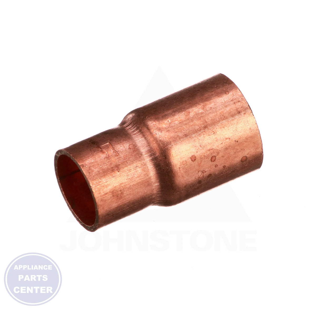 Copper FTGxC Reducer W01326 - Side view with exact measurements