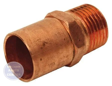 W01446 7/8 x 3/4 Copper FTGxMPT Adapter - Main view showing precise fit for R53-723 models