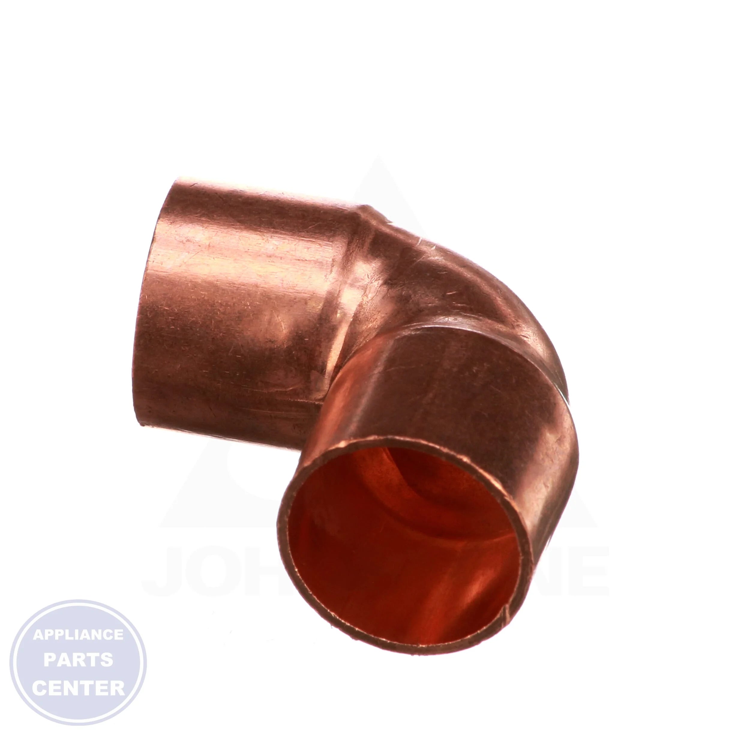 3/4 x 3/4 Copper CxC 90 Elbow W02028 - Detailed view of durable construction