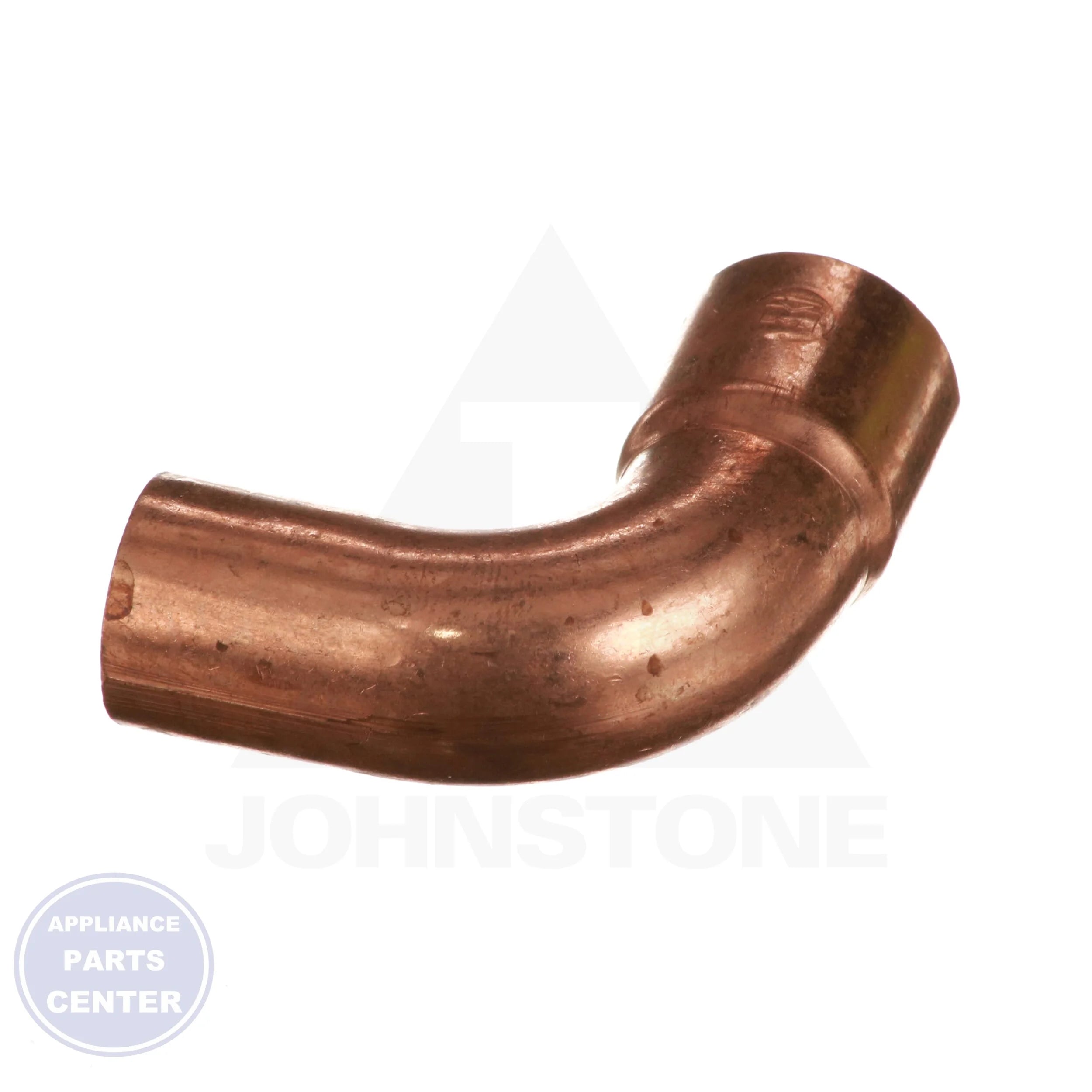 3/4 x 3/4 Copper FTGxC 90 Elbow W02330 - Side view with 3/4" O.D. and 5/8" Nom. Size