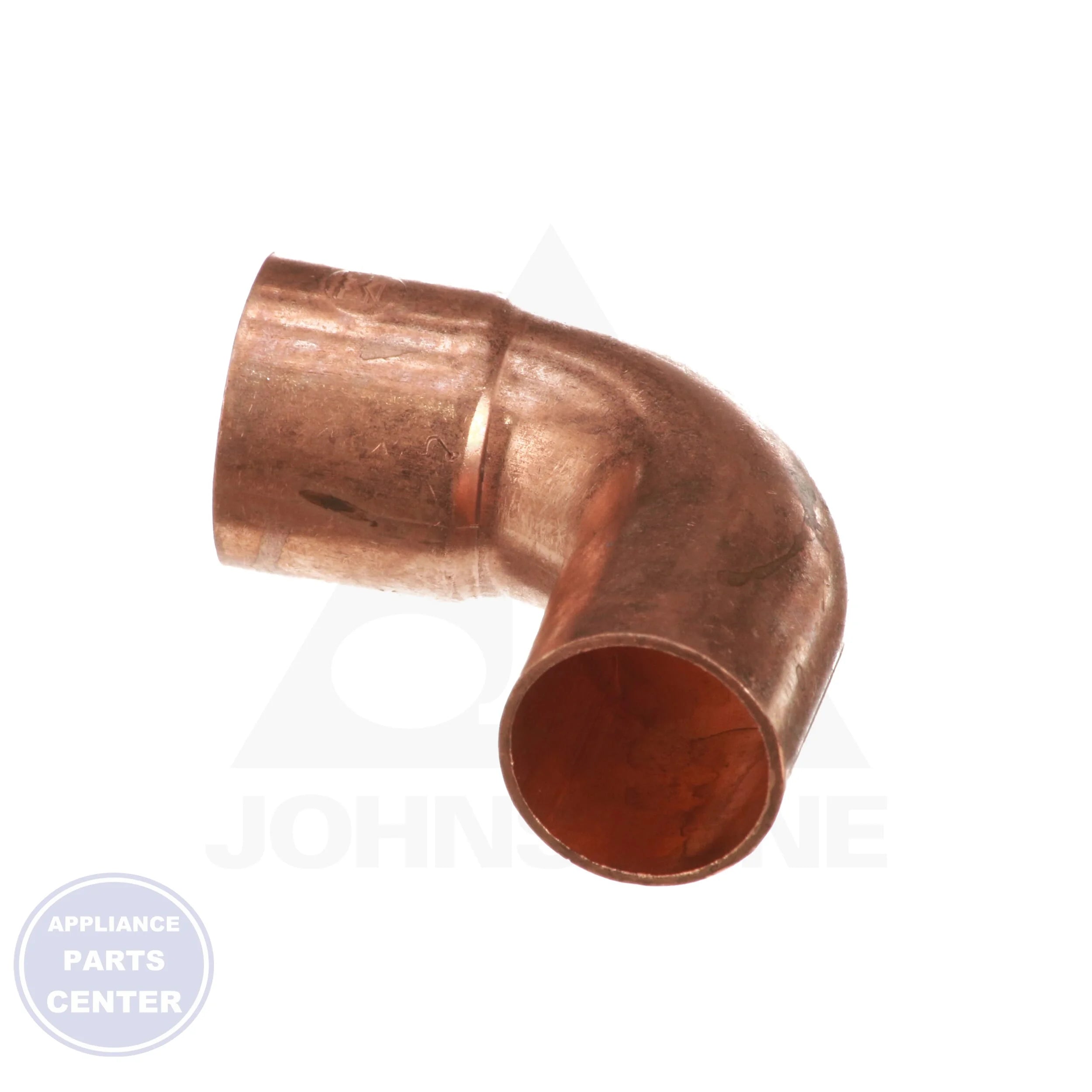 7/8 x 7/8 Copper FTGxC 90 Elbow W02334 - Detailed view of corrosion-resistant copper material
