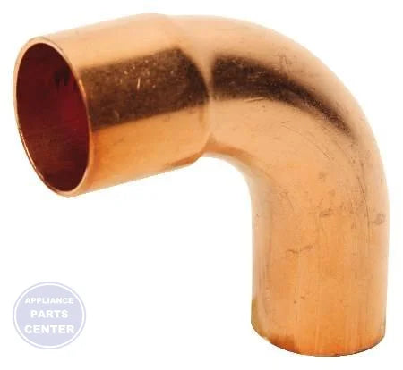 [Brand] 1-3/8 x 1-3/8 Copper FTGxC 90 Elbow - Main view showing smooth flow for [specific models]
