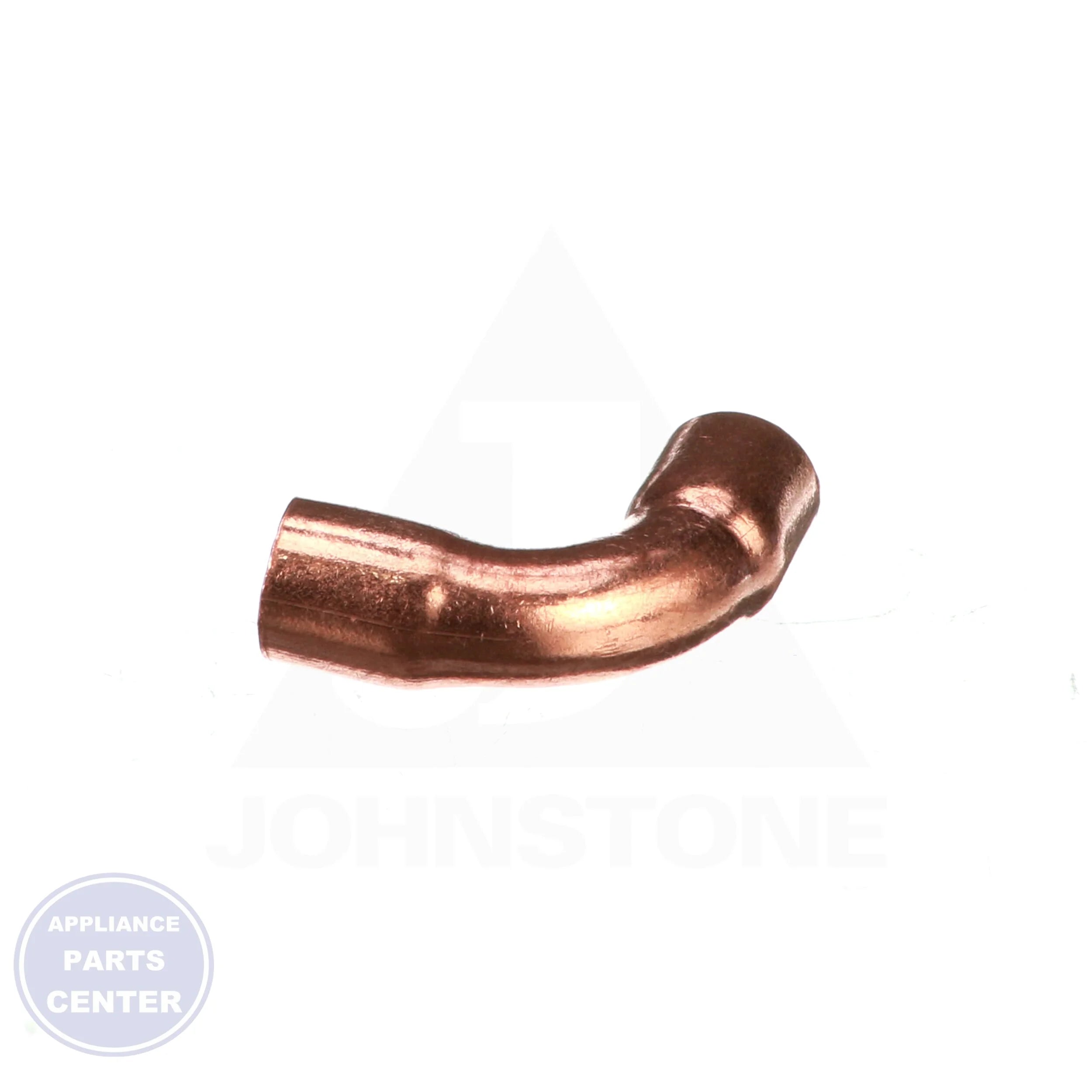 1/4 x 1/4 Copper CxC 90 Elbow W02715 - Side view with precise 1/4" measurements