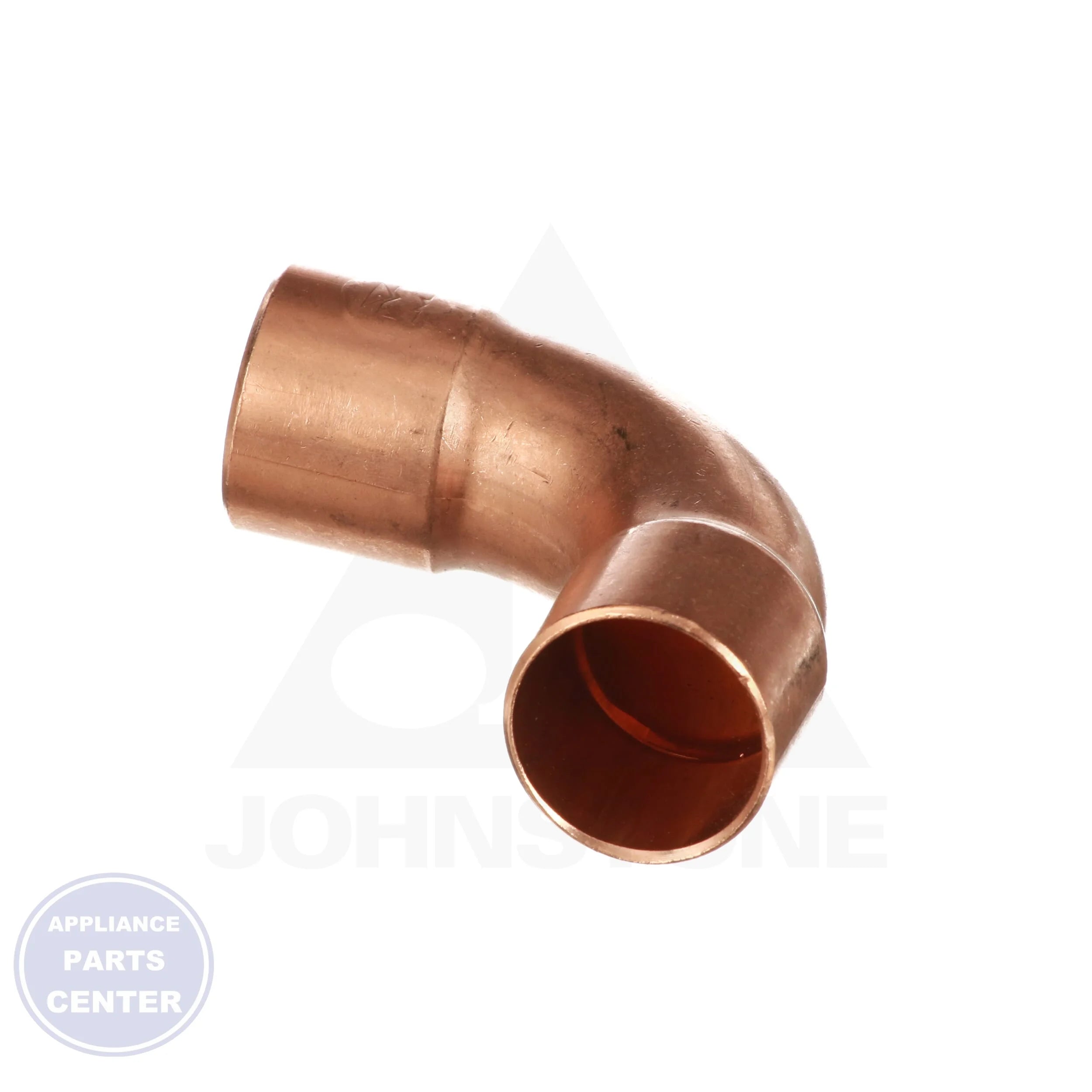 [Brand] 1-1/8 x 1-1/8 Copper CxC 90 Elbow W02747 - Detailed view of corrosion-resistant material