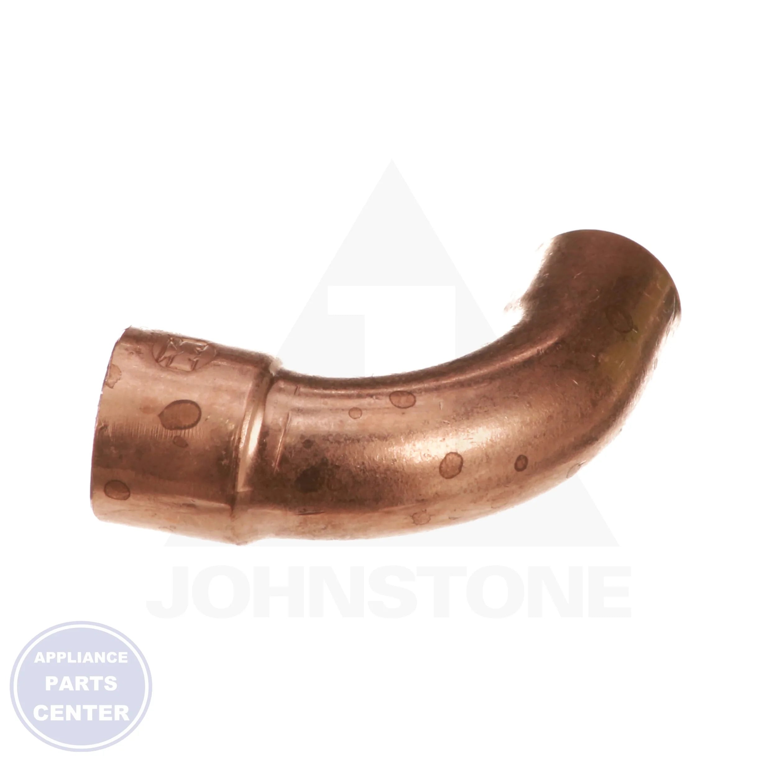 1/2 x 1/2 Copper FTGxC 90 Elbow - Side view with 1/2-inch diameter specs