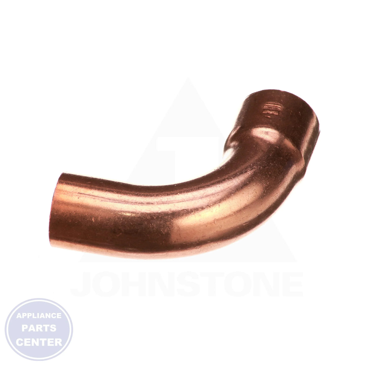 Copper FTGxC 90 Elbow W02828 - Side view with 3/4 inches measurements