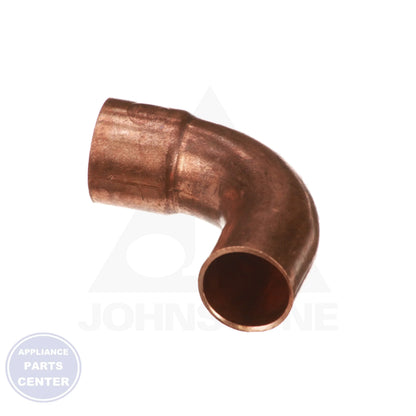 1-1/8 x 1-1/8 Copper FTGxC 90 Elbow W02847 - Detailed view of copper material