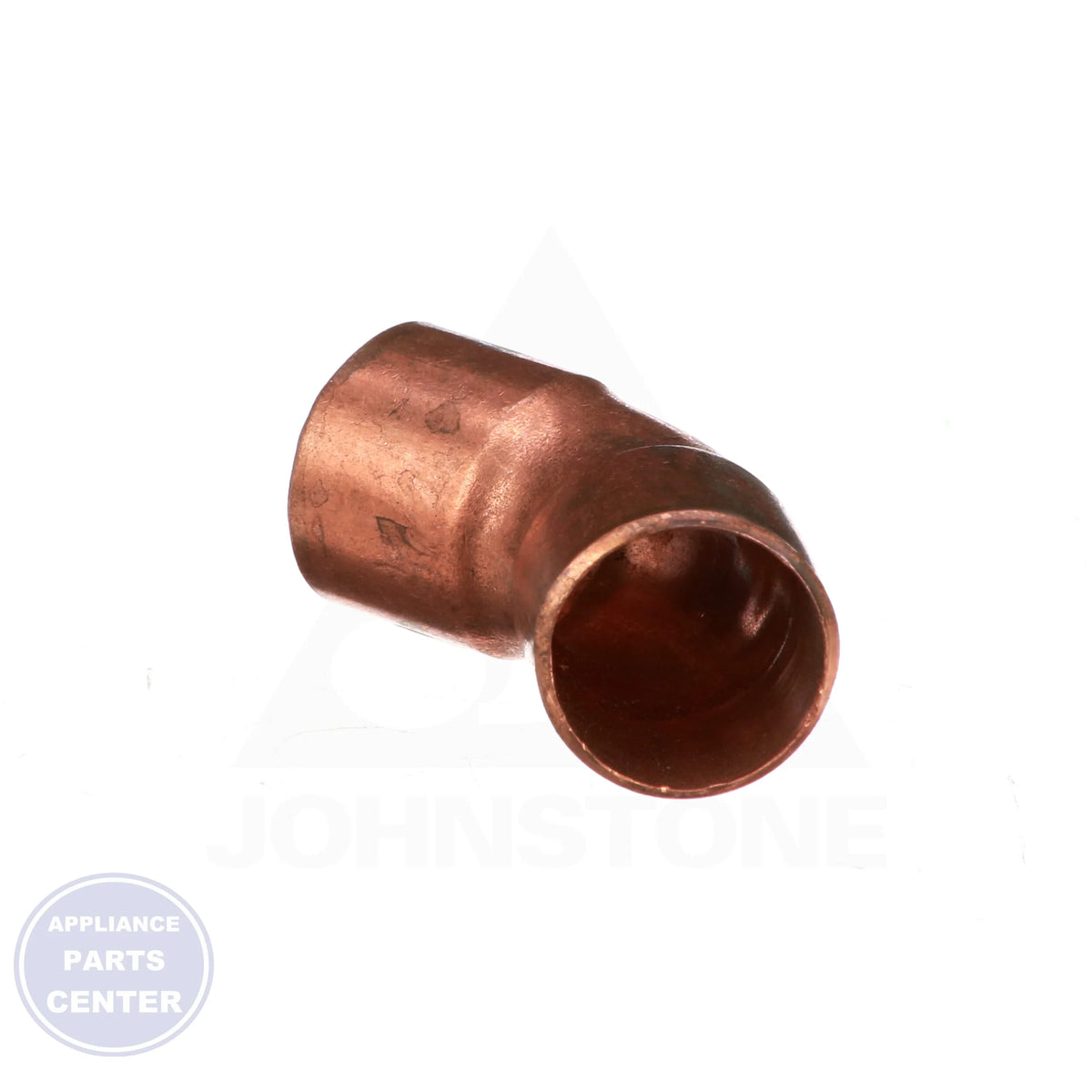 Copper CxC 45 Elbow W03026 - Detailed view of 45-degree technical details
