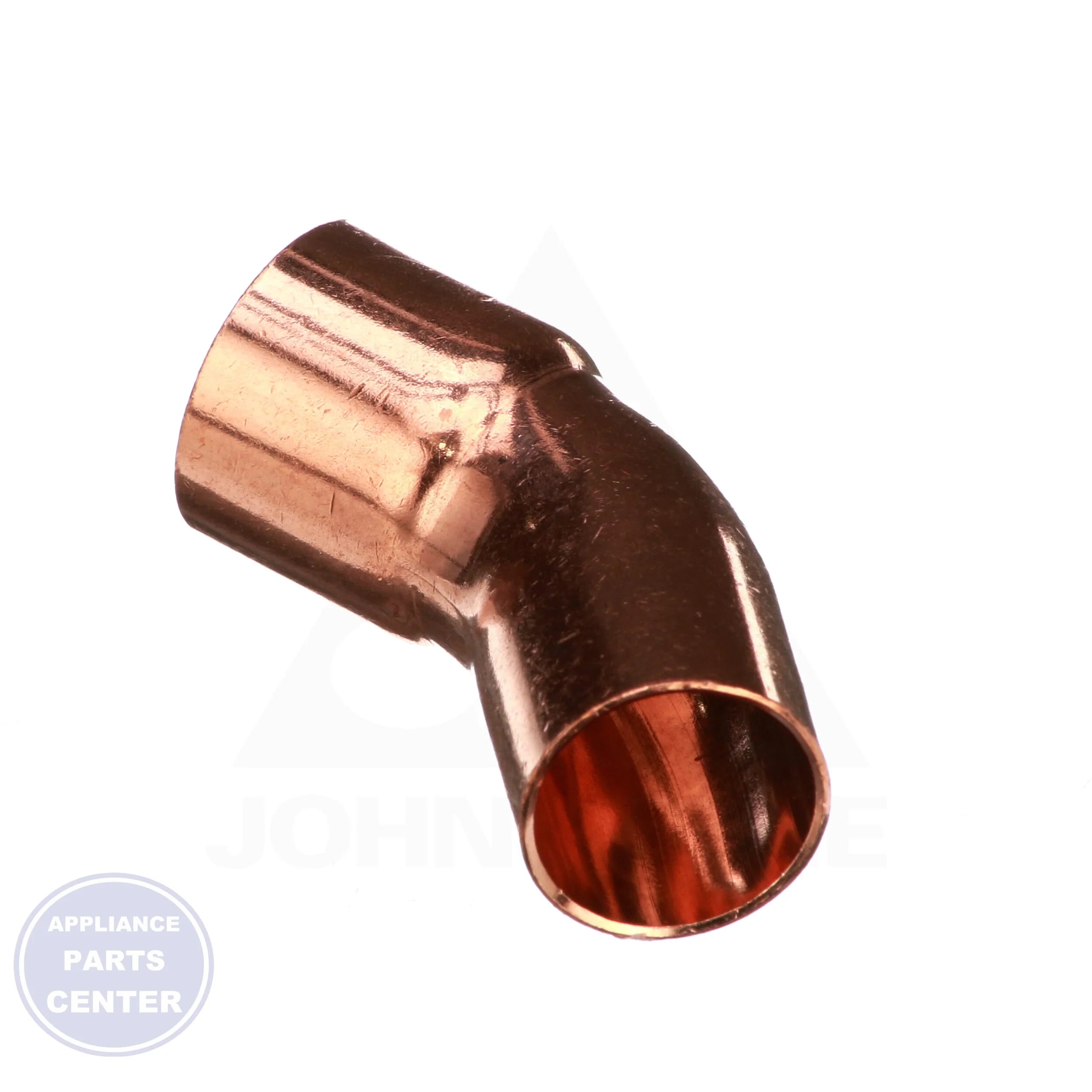 Copper FTGxC 45 Elbow W03330 - Detailed view of corrosion-resistant material