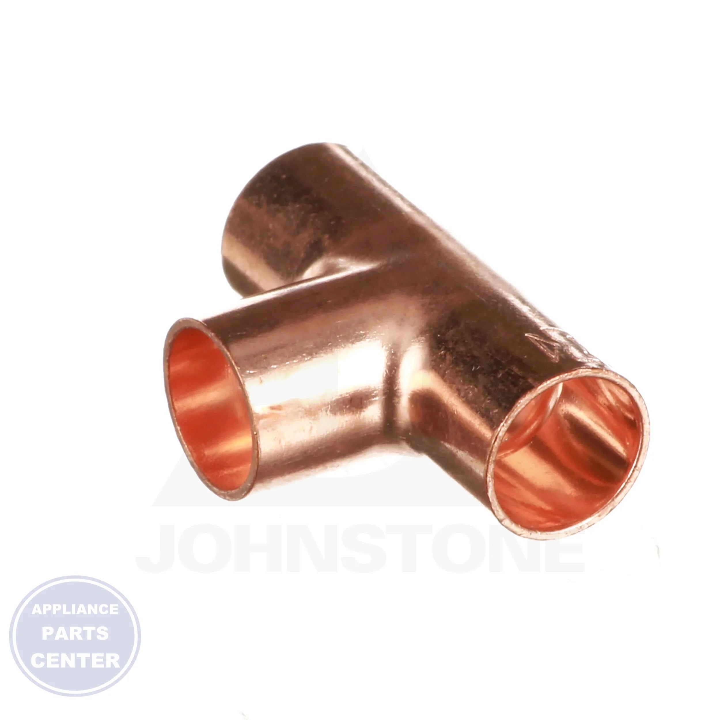 Copper CxCxC Tee W04000 - Detailed view of durable copper material