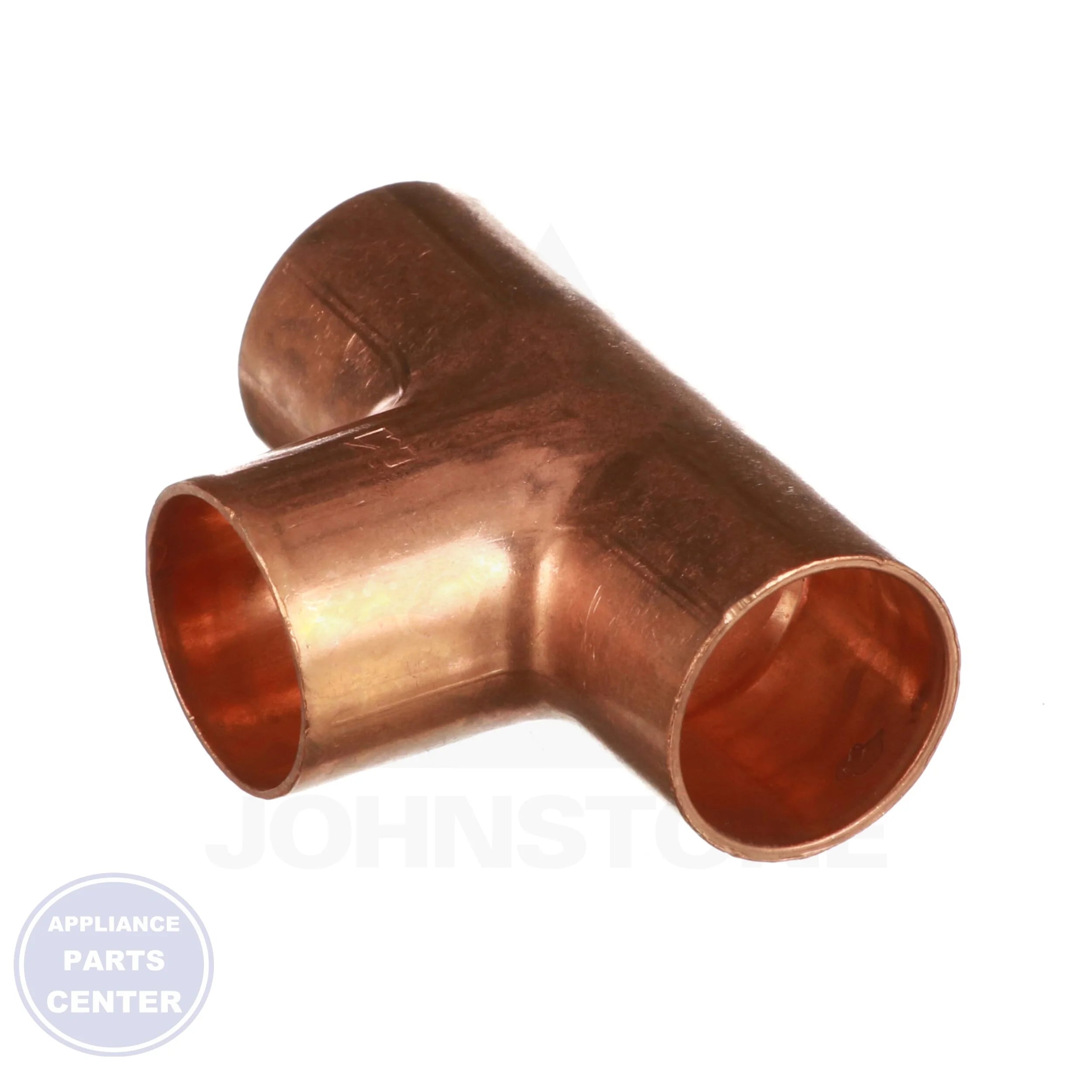 7/8 x 7/8 x 7/8 Copper CxCxC Tee W04031 - Detailed view of 3/4" Nominal Size