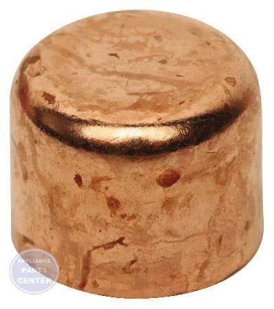 [Brand] 1-3/8 Copper C Cap W07012 - Main view showing secure seal for plumbing projects