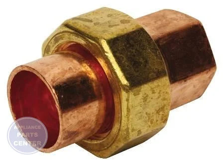 Copper CxC Union W08004 - Main view showing secure joint for R54-079 models