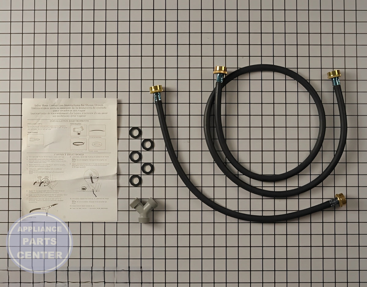WHIRLPOOL W10044609A - Main view showing durable hose for WPL models
