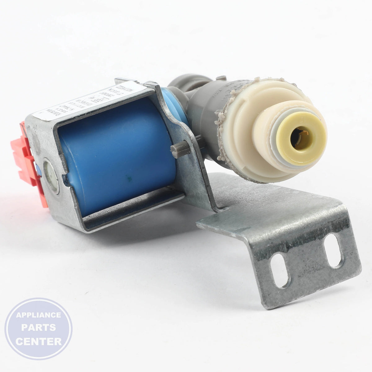 VALVE, SOLENOID W10111418 - Side view with precise measurements