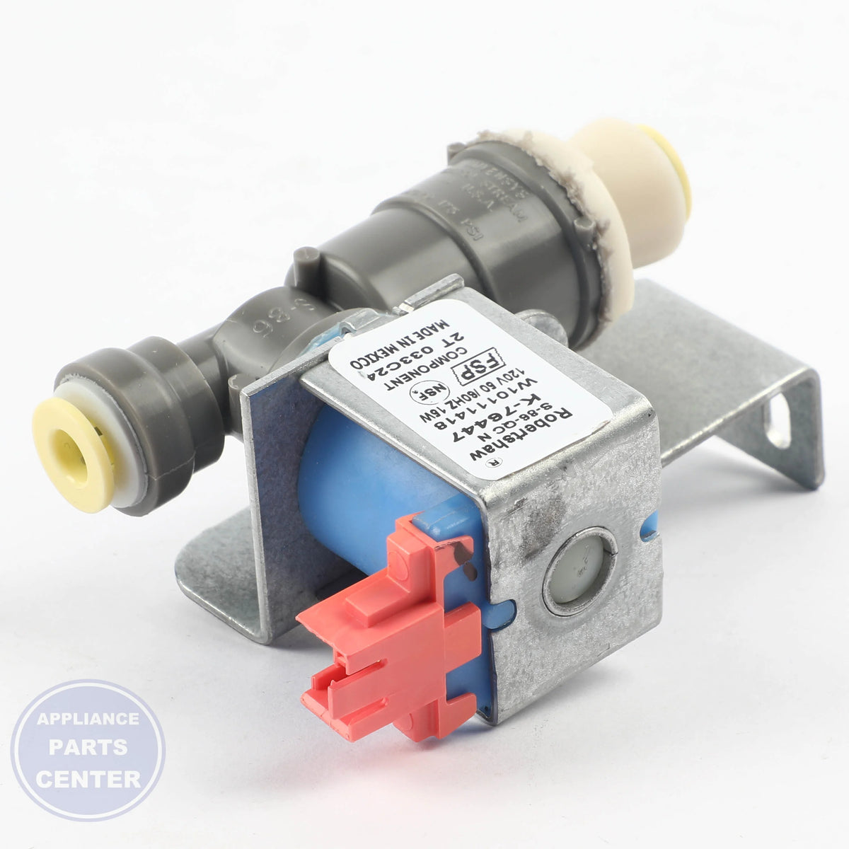WPL VALVE SOLENOID W10111418 - Main view showing precise gas flow control for WPL Range/Stove/Oven