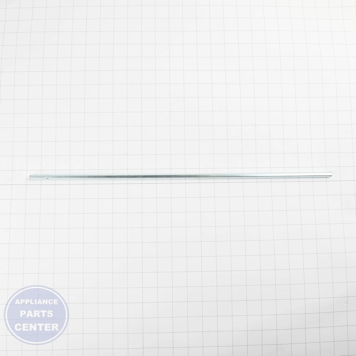 SHAFT,LONG W10115869 - Side view with precise axle measurements