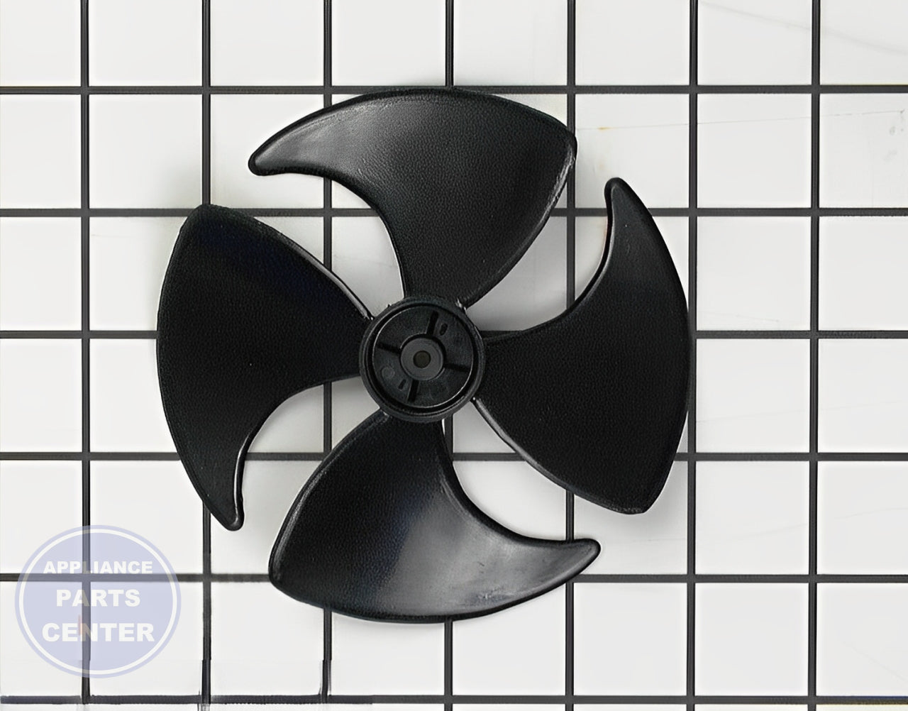 Whirlpool Evaporator Fan Blade W10116797 - Main view showing efficient airflow for Amana, Whirlpool, Kenmore models
