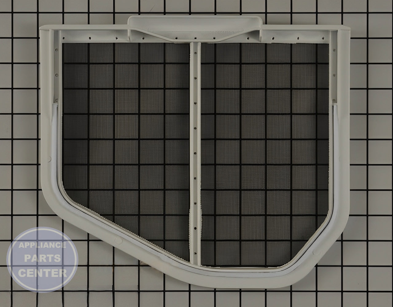 WHIRLPOOL DRYER LINT SCREEN FILTER W10120998 - Detailed view of the durable construction for optimal lint removal