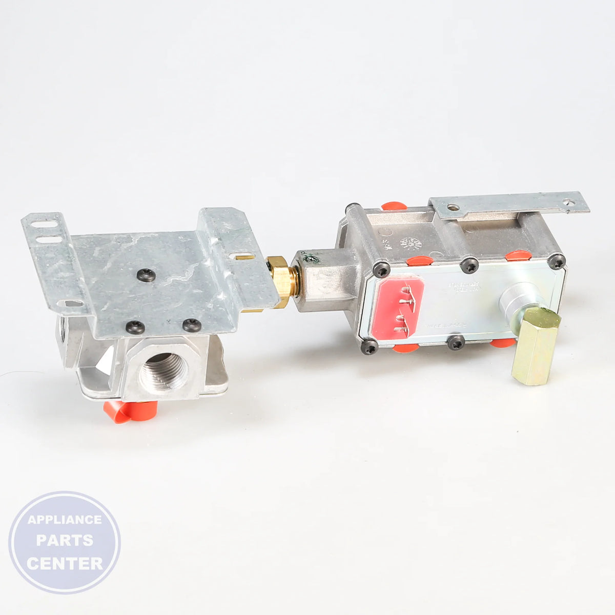 VALVE REGU W10130932 - Side view with efficient gas flow specs