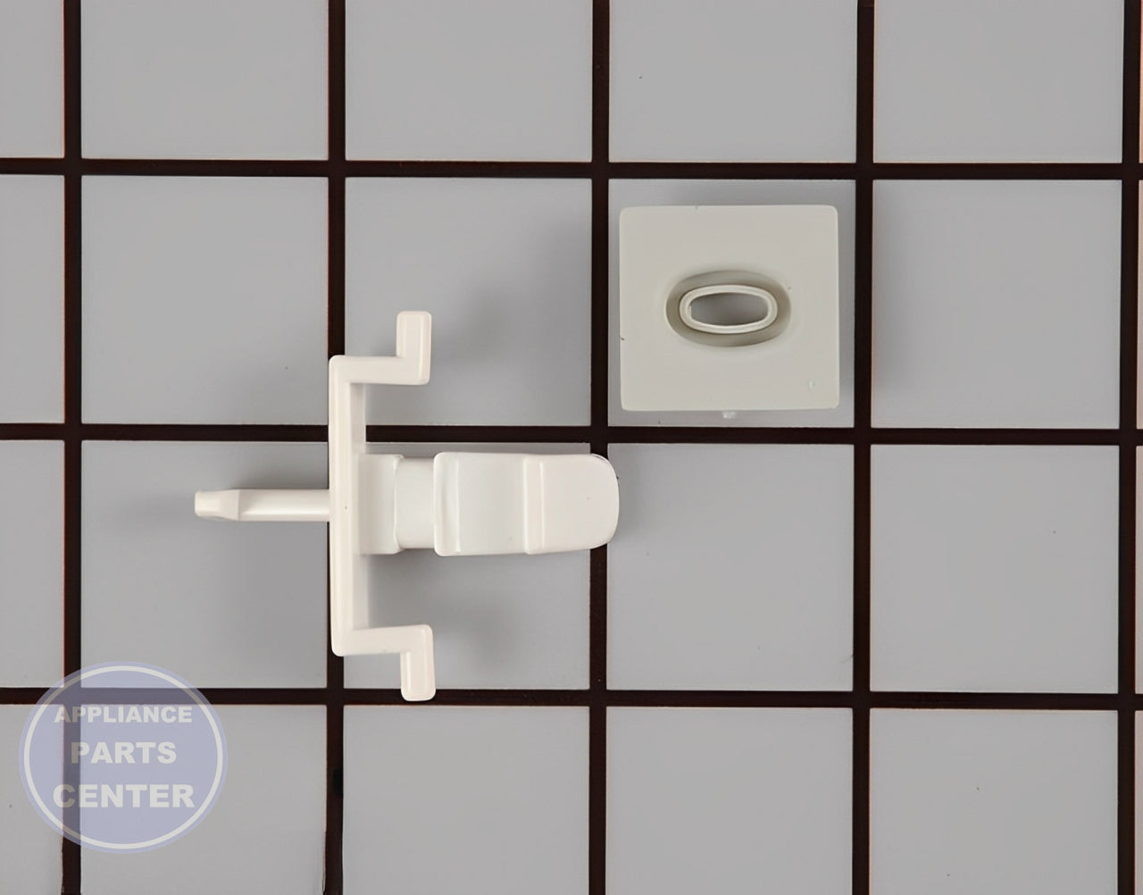 Maytag Dispenser Latch W10131752 - Main view showing efficient detergent dispensing for Maytag, Admiral, Jenn Air models