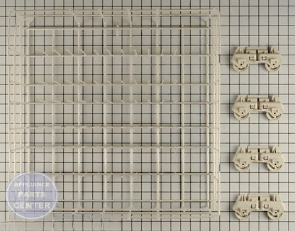 Kenmore Lower Dishrack Assembly W10134647 - Main view showing strong support for your specific models
