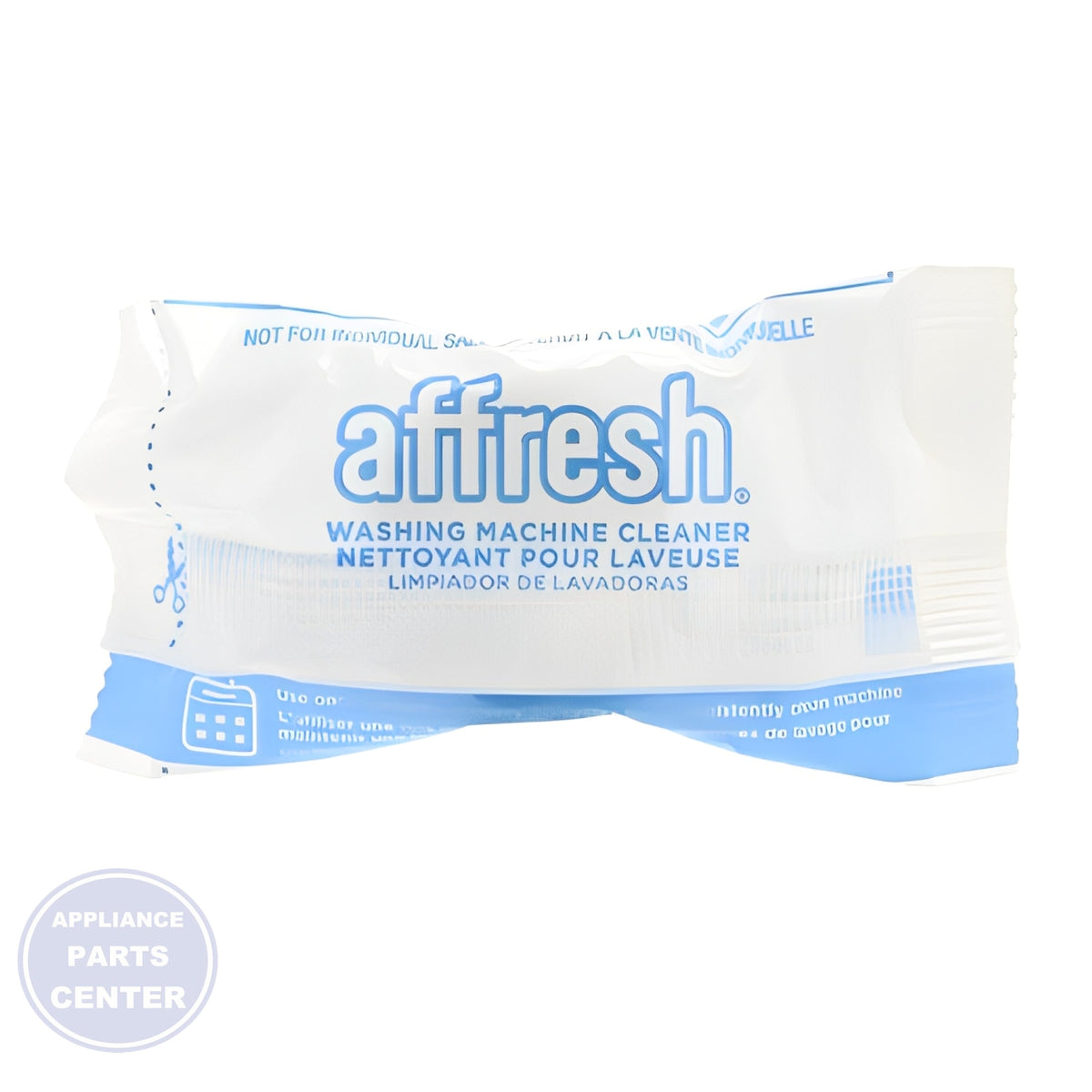 WHIRLPOOL AFFRESH CLEANER TABLETS W10135699 - Installation in select model showcasing easy mounting points