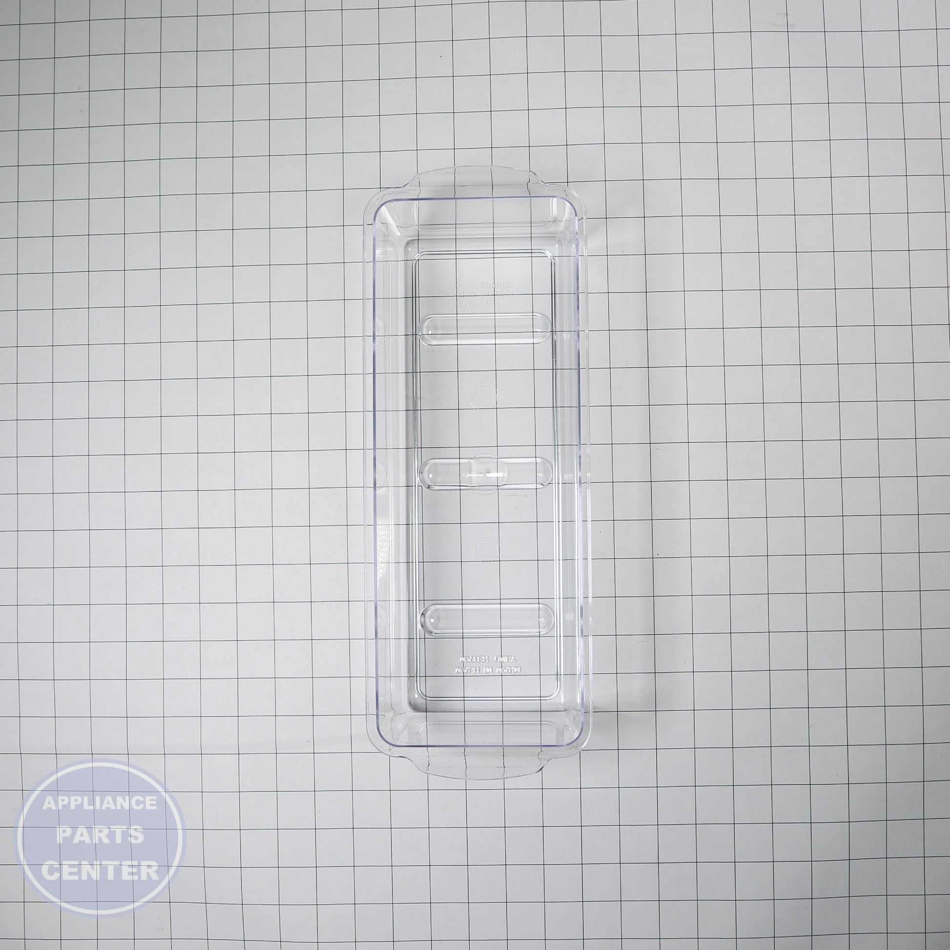 EGG CONTAINER W10136387A - Detailed view of secure egg storage design