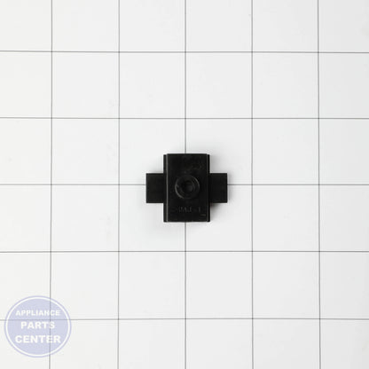 RETAINER, FACIA COVER W10145157 - Side view with secure fastening mechanism
