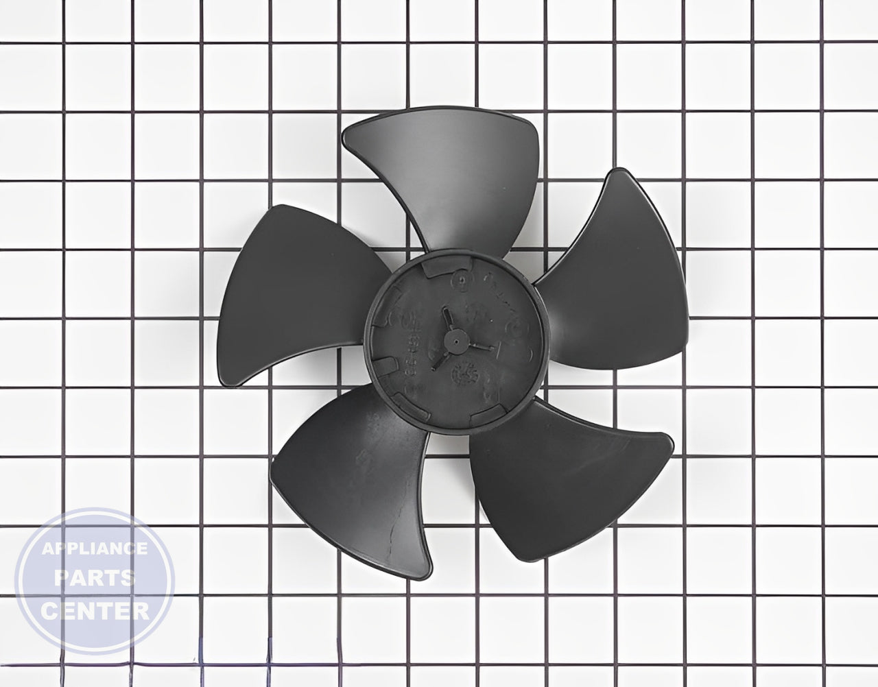 WHIRLPOOL REFRIGERATOR FAN BLADE W10156818 - Main view showing efficient airflow for WPL models