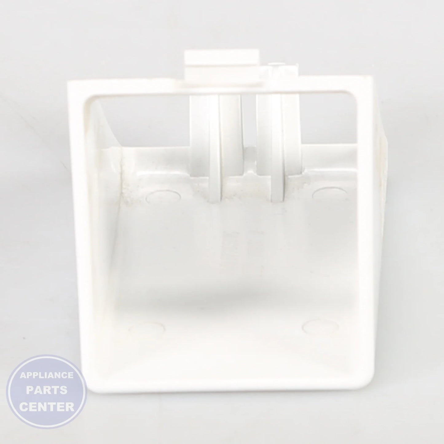 DIVERTER-AIR & W10157765 - Side view with precise measurements
