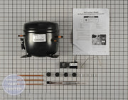 WHIRLPOOL REFRIGERATOR COMPRESSOR W10160407 - Main view showing high-efficiency cooling for WHIRLPOOL models