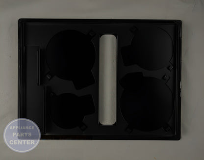 GLASS ASSY 0430 TC BLK - Detailed view of shatterproof construction for longevity