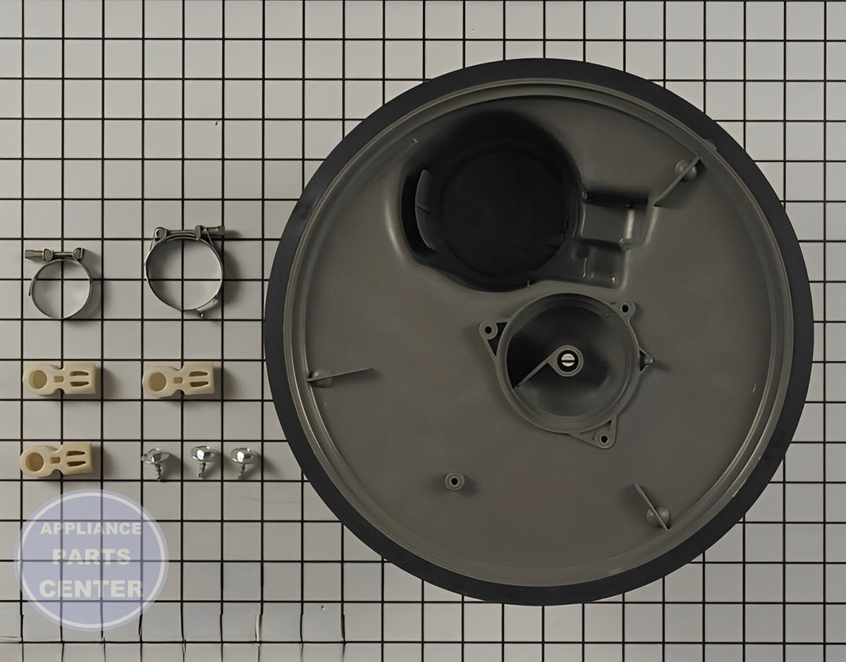 WHIRLPOOL DISHWASHER SUMP W10168822 - Detailed view of durable pump