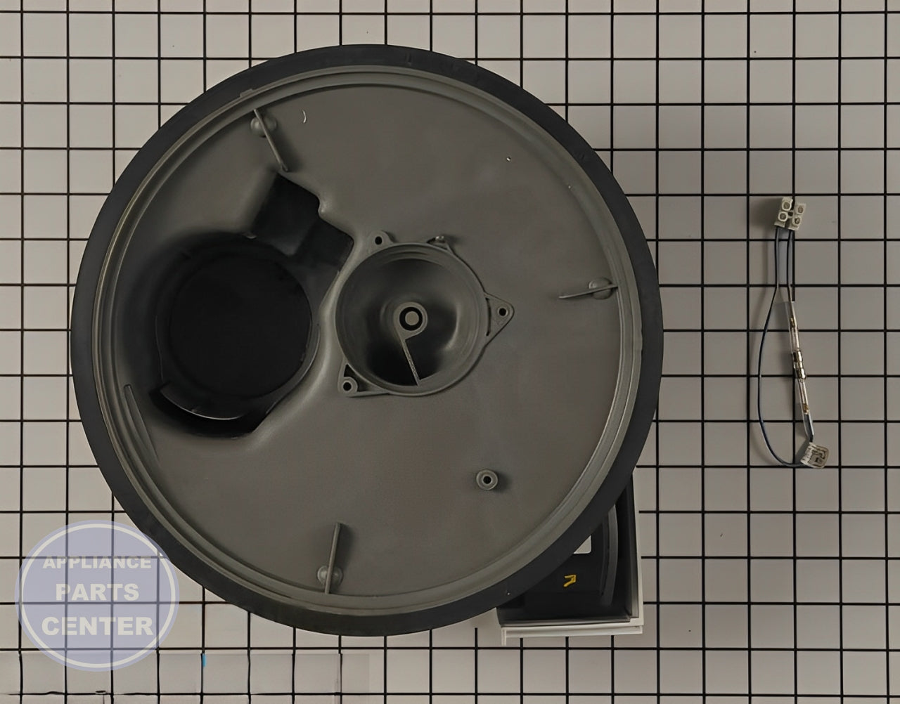 Pump and Motor Assembly W10168823 - Detailed view of high-pressure pump and 10-year motor