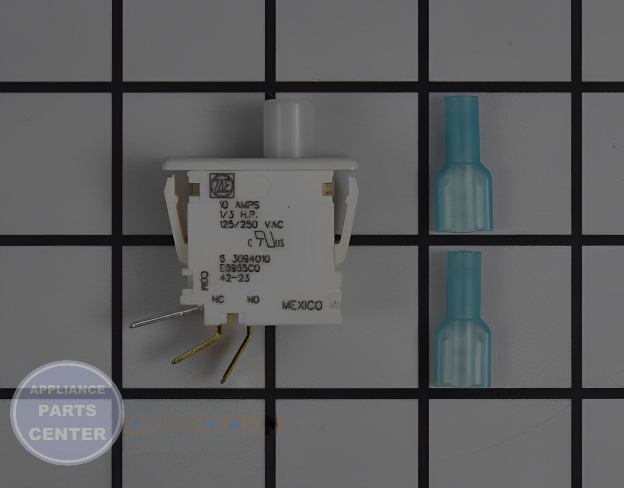 WHIRLPOOL REFRIGERATOR 3-WIRE DOOR SWITCH KIT - Main view showing versatile compatibility for various models