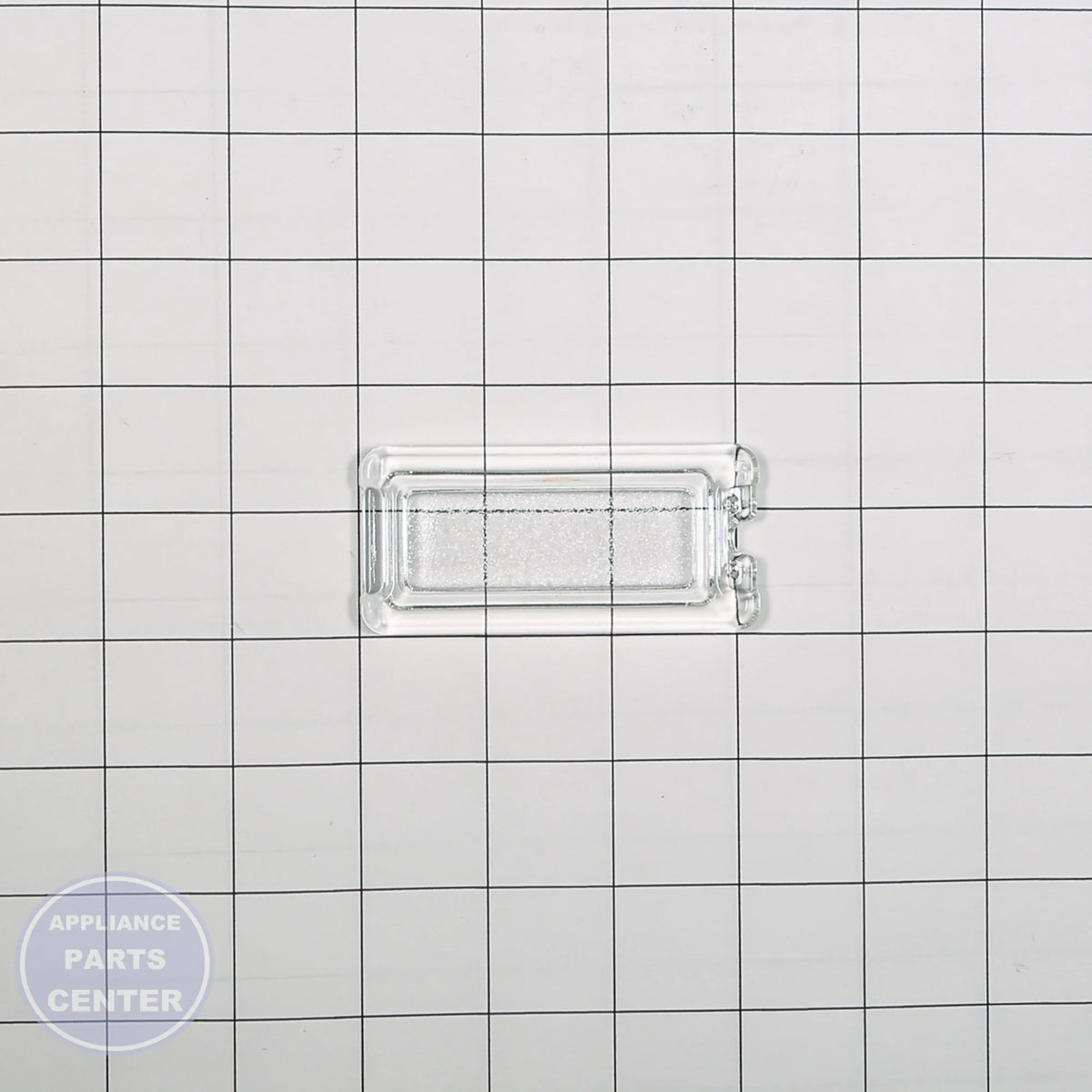 LENS HALOGEN SERVICE ON W10169756 - Side view with precise measurements