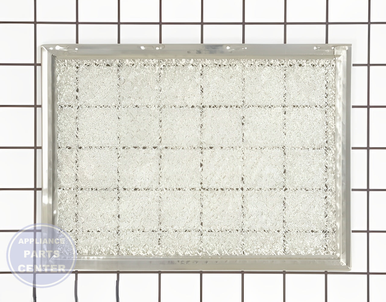 WHIRLPOOL GREASE FILTER W10181505 - Main view showing efficient grease trapping for WPL Microwave models