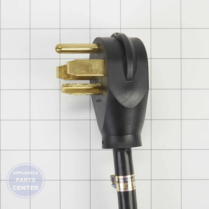 Whirlpool 4' DRYER CORD4 WIRE, W/8 - Main view showing durable construction for W10831954